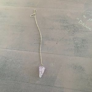 AMETHYST  Chrystal small PENDULUM NEW